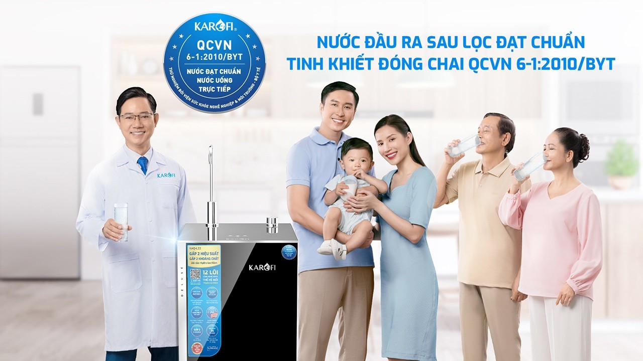 Máy lọc nước Karofi KAQ-L22